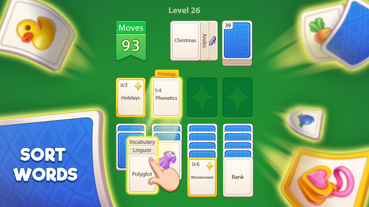 WorDeck: Solitaire — screenshot 2