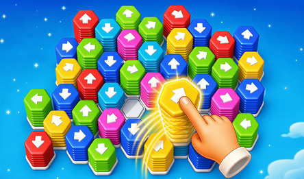 Hexa Arrows Puzzle