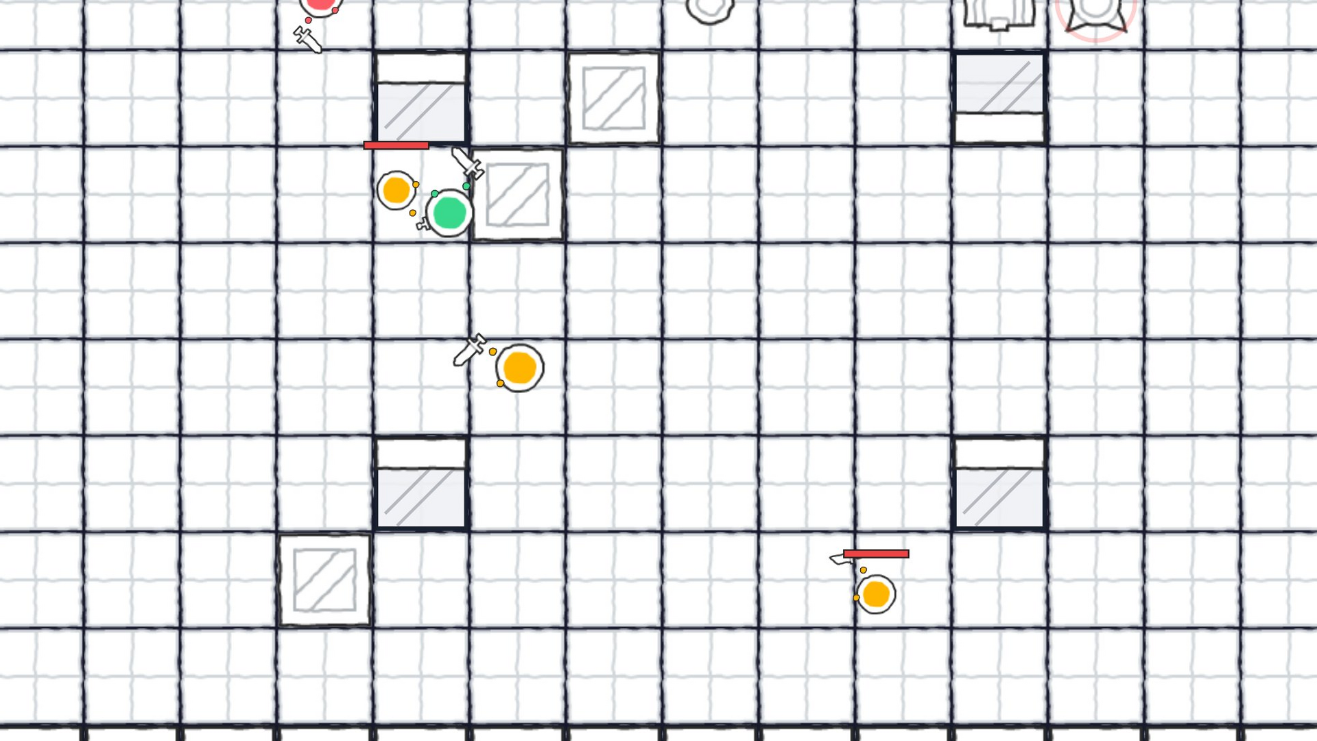 Скриби защита: игра на двоих — screenshot 2