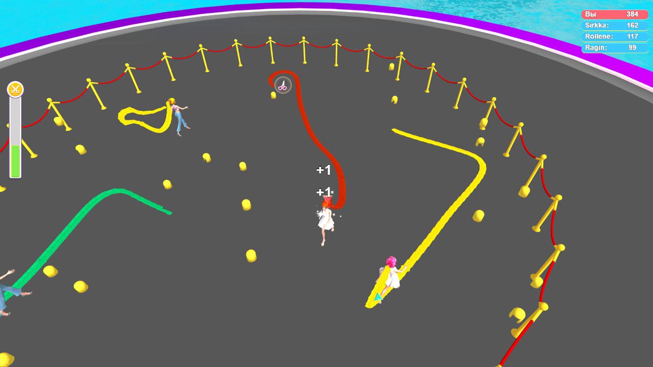 Hair Collect Arena screenshot