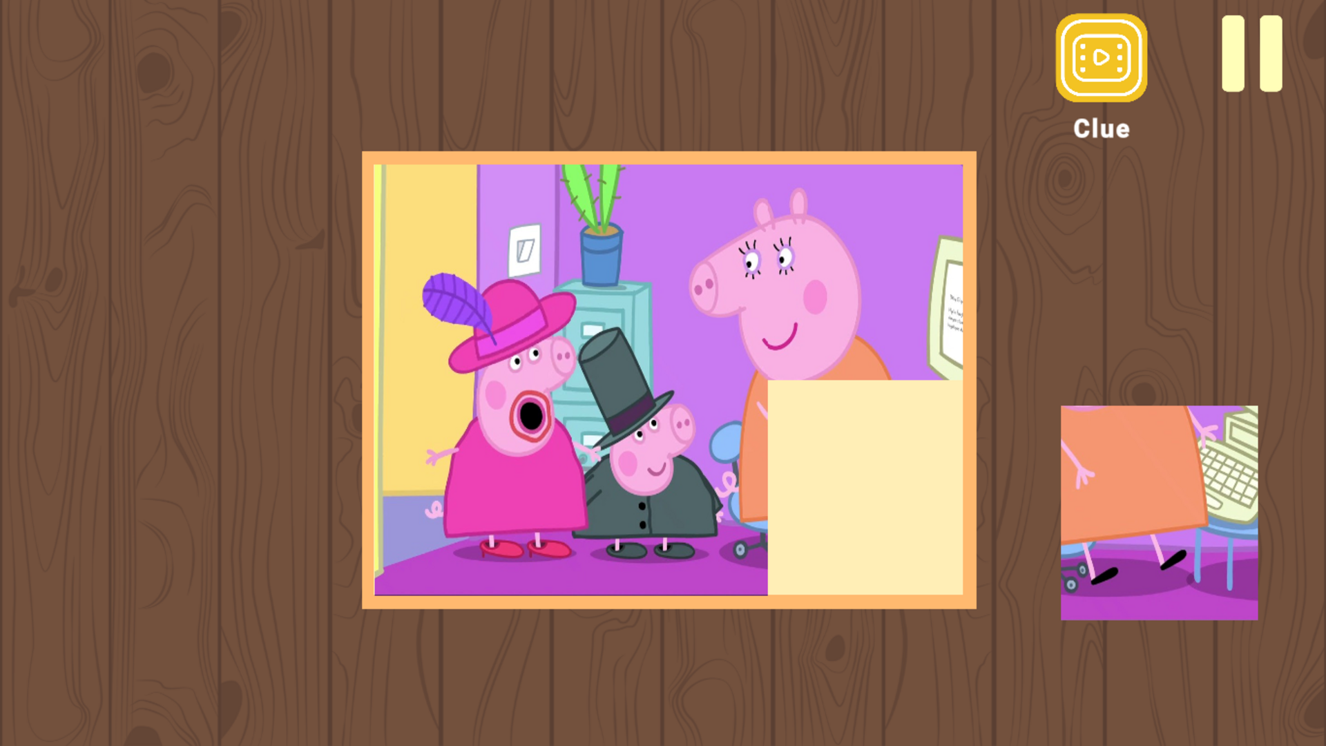 Puzzles. Peppa Pig! screenshot