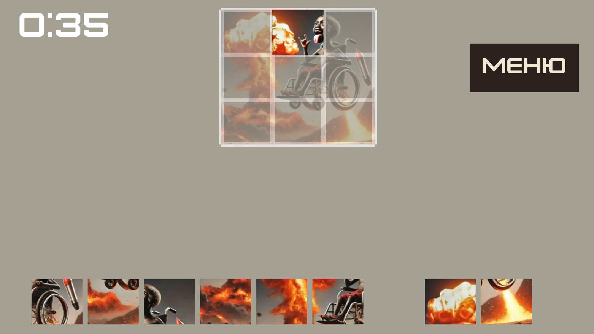 Собери брейнрот пазл с итальянскими животными — screenshot 1