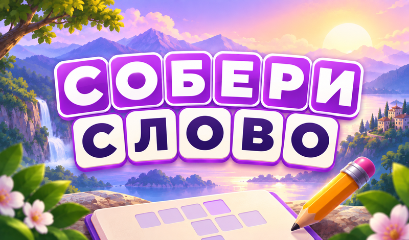 Собери Слово game cover