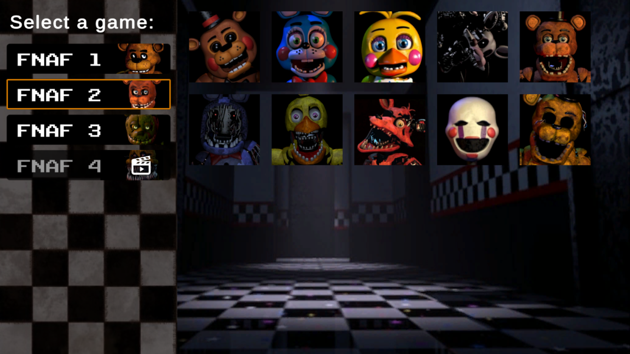 All Fnaf Jumpscares 1-4 (by 1Pixel Games): Play Online For Free On Playhop