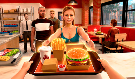 Burger Restaurant Simulator 3D
