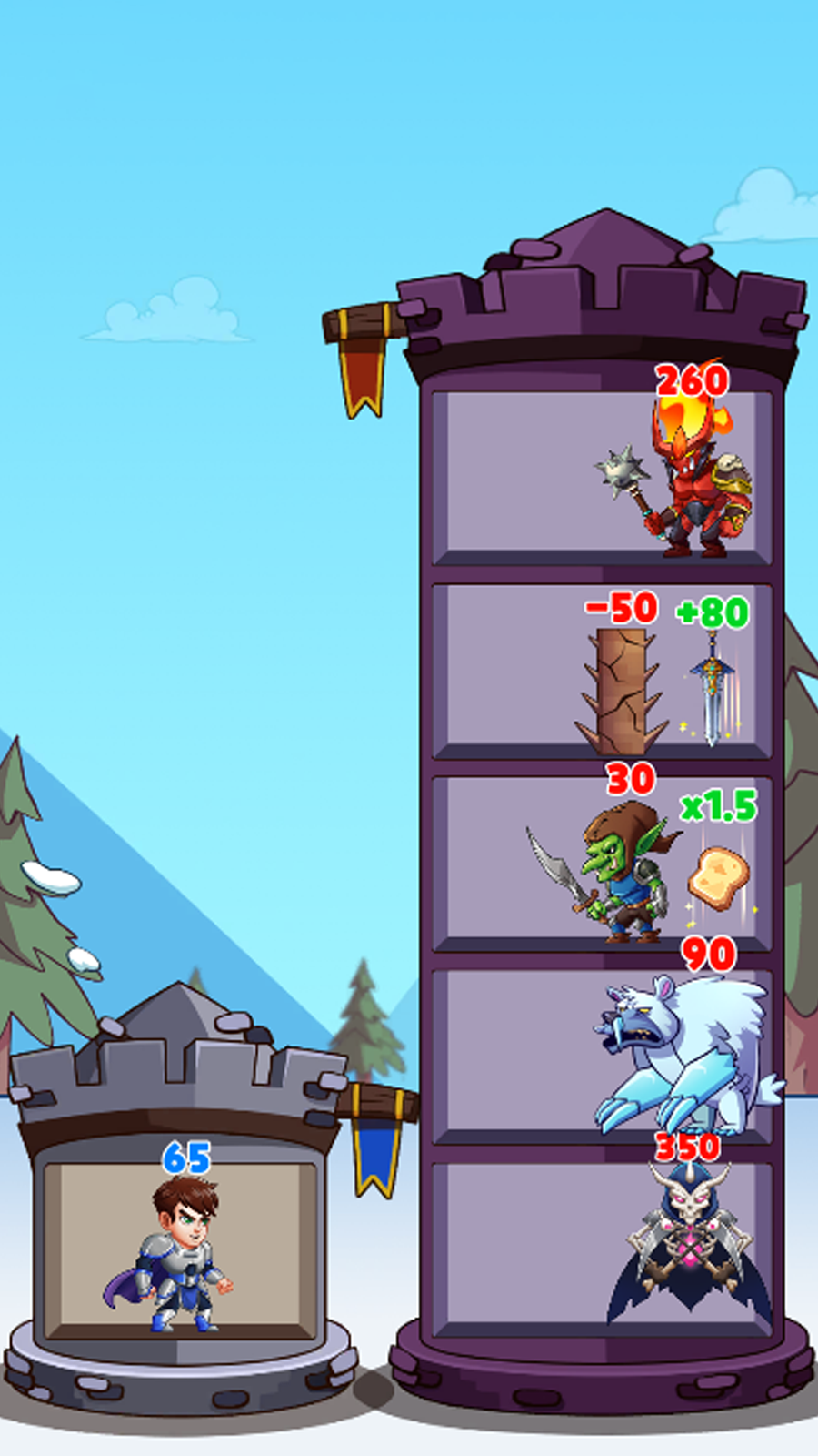 Hero Tower Wars screenshot 5
