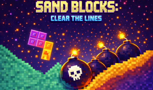 Песочные Блоки: Очисти Линии