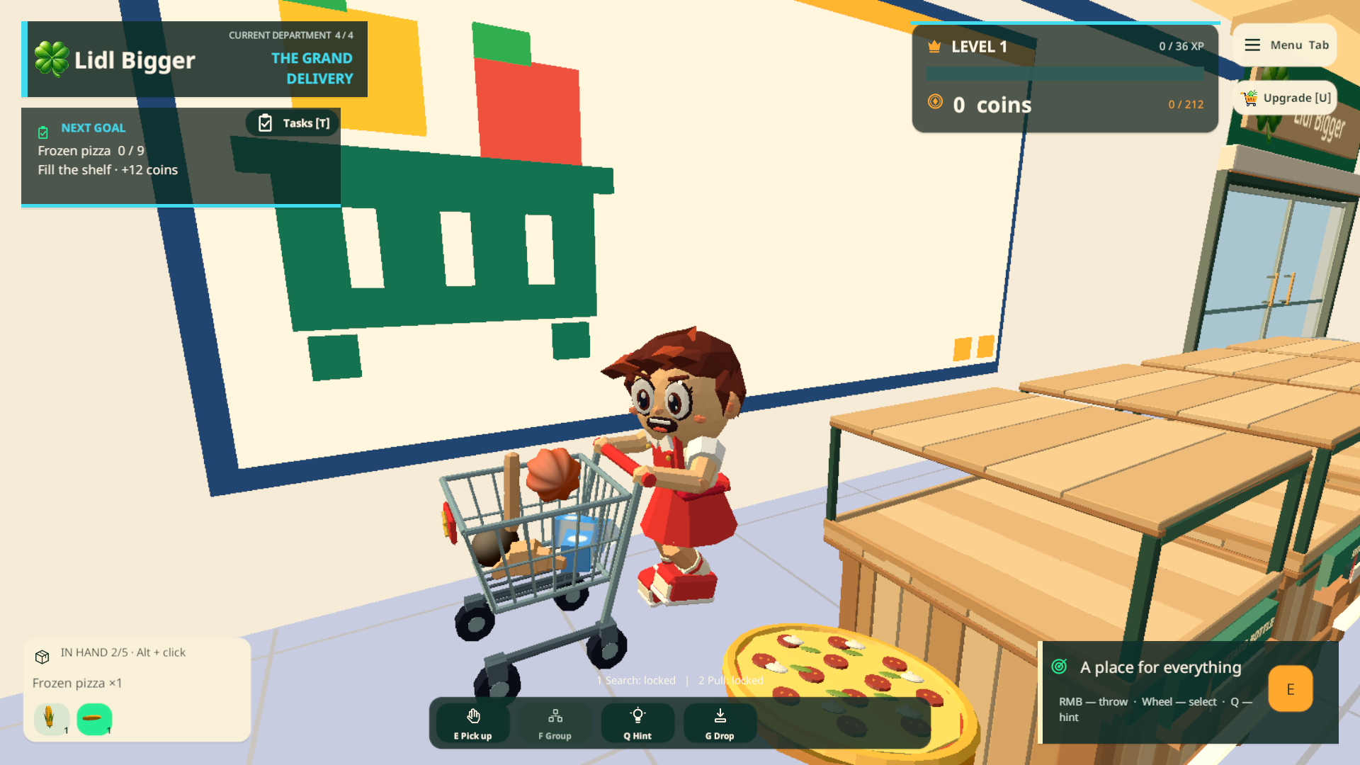 Chaos In Supermarket screenshot 1