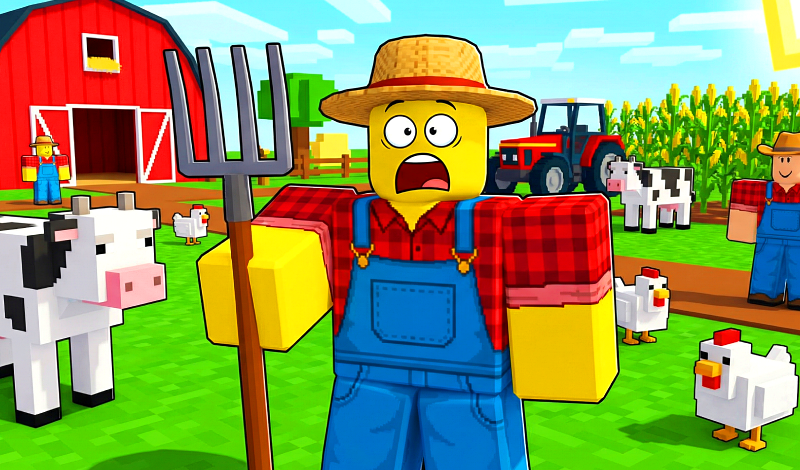 Obby Tycoon: Farming Simulator game cover