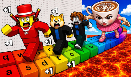 Online Obby: +1 Keyboard Speed Escape