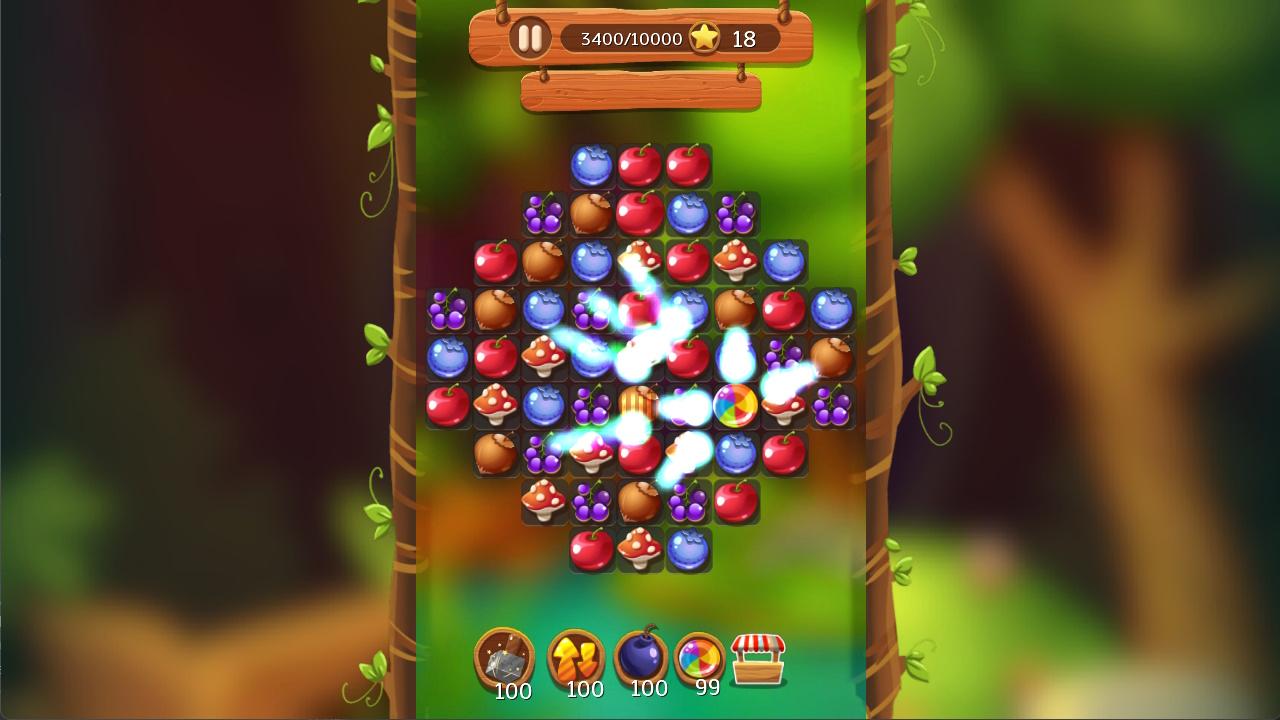 Mystery Forest Match 3 screenshot