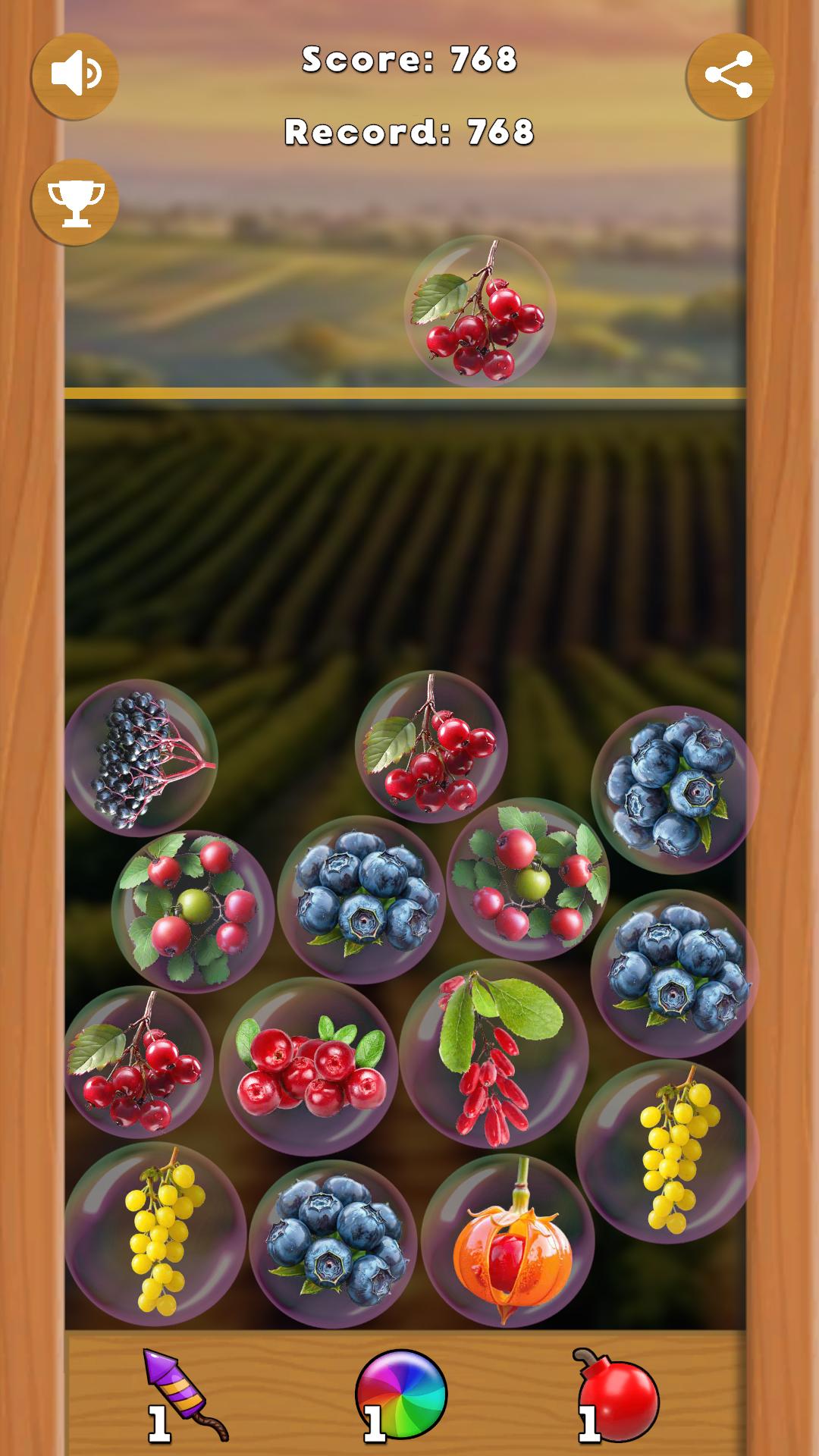 Berry Garden 2048: Merge It All! screenshot 6