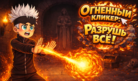 Огненный кликер: Разрушь всё!