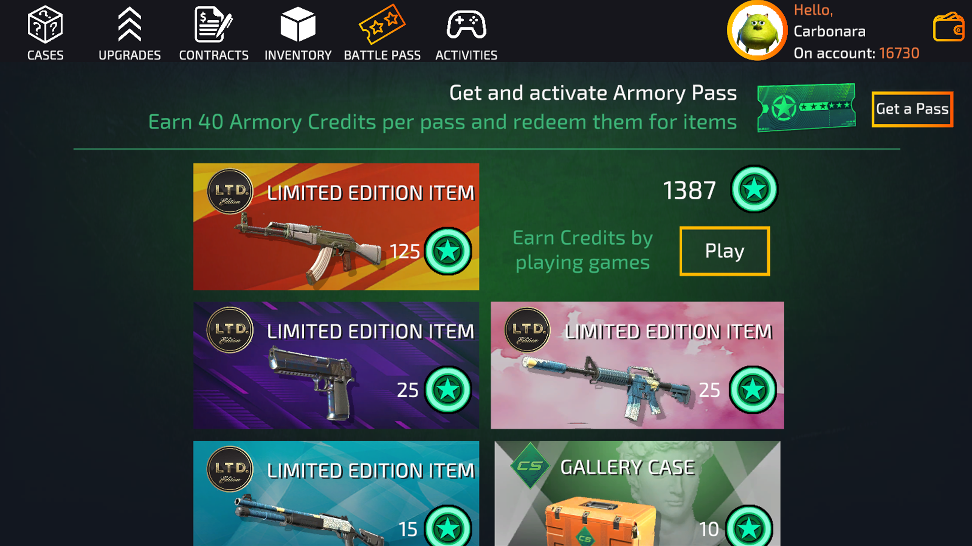 Battle of cases — screenshot 3