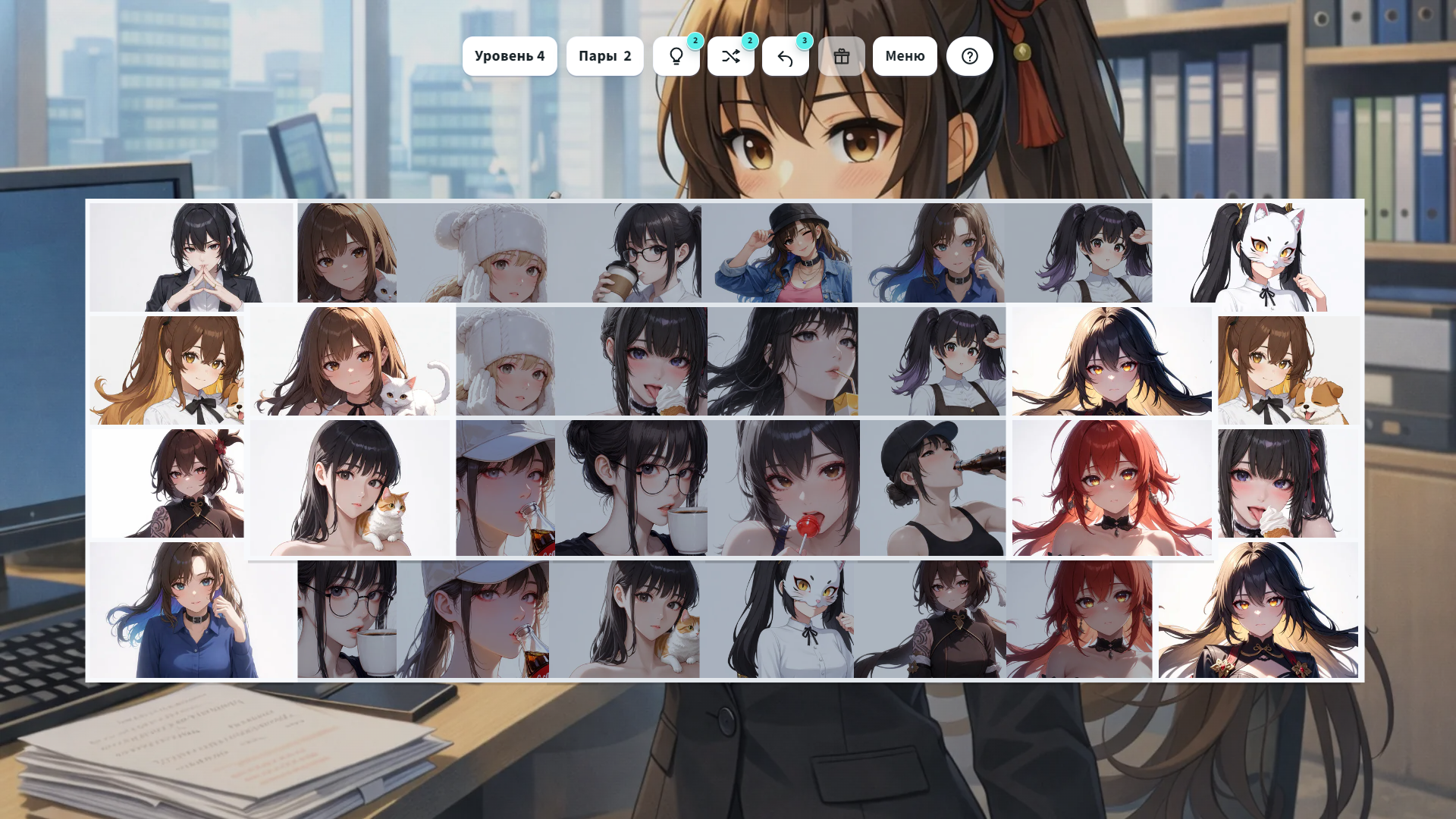Mahjong Solitaire: Anime Collection — screenshot 2