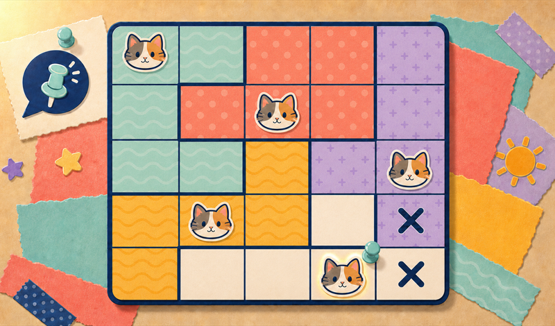 Whisker Clues: Logic Grid game cover