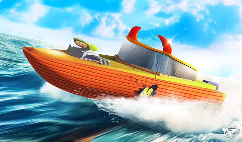 Hydro Racing 3D game cover