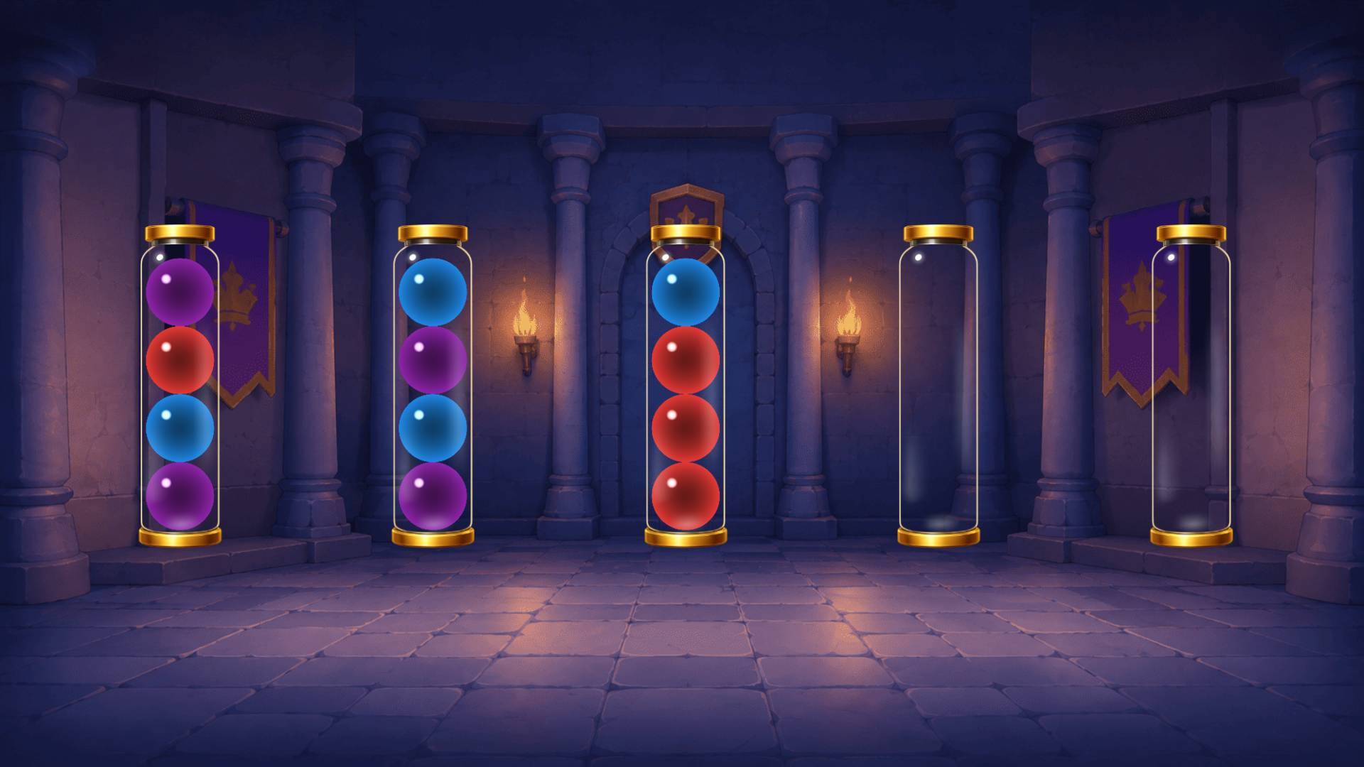 By Bottles: Sorting Game — screenshot 1