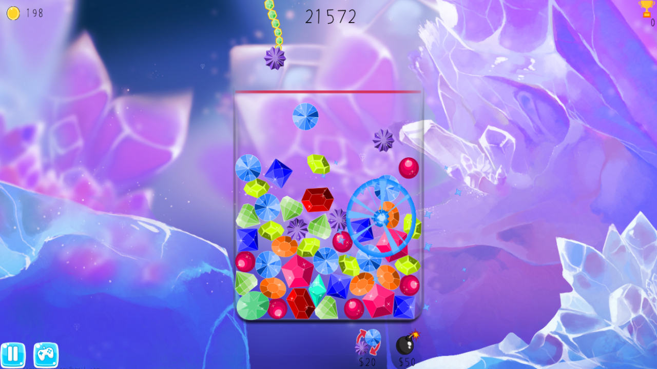 Connect the crystals: Treasure! — screenshot 2