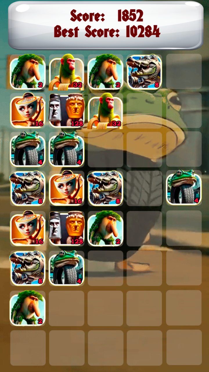 Italian Brainrot 2048 screenshot 7
