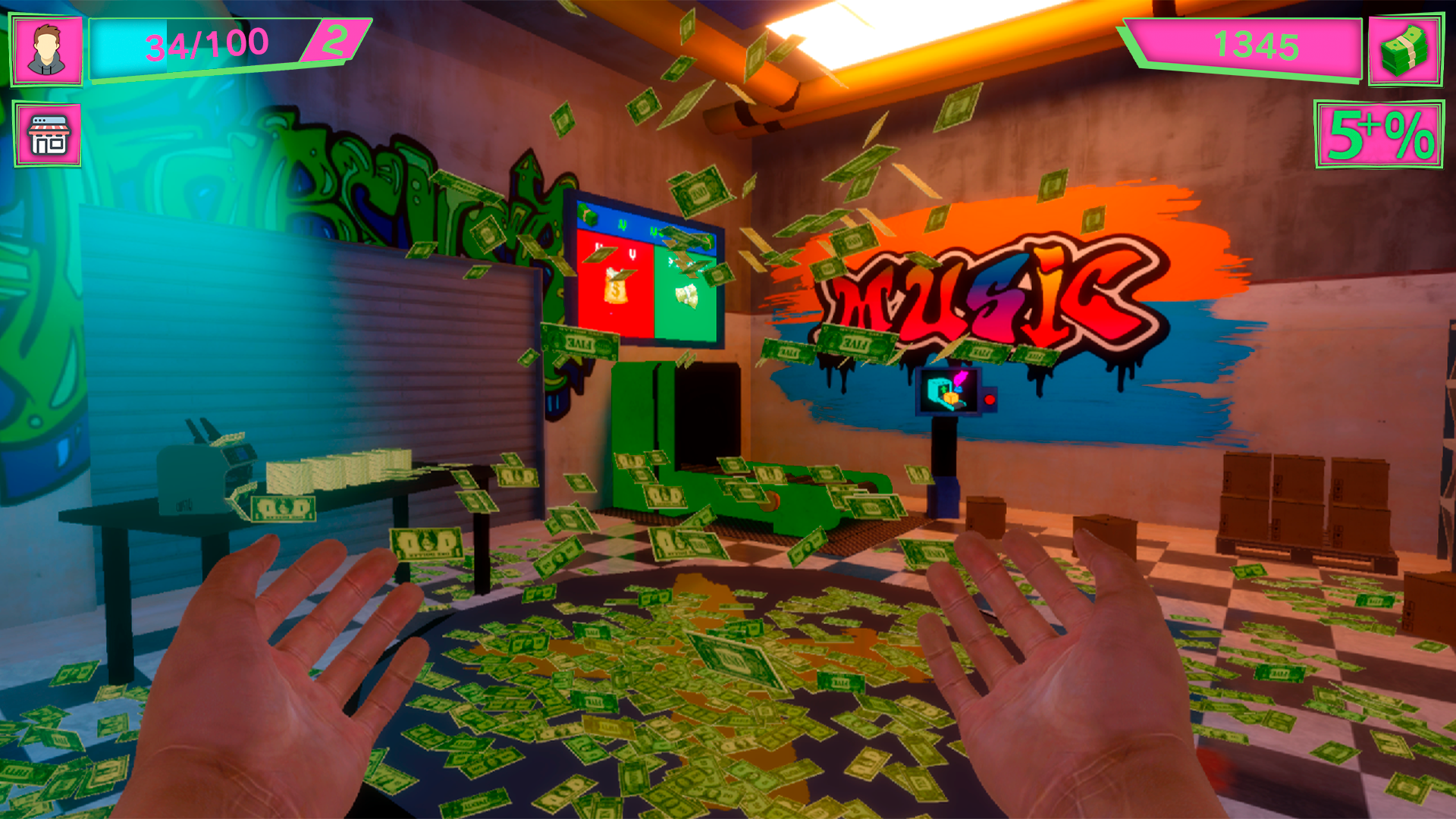 Cash Cleaner Simulator screenshot