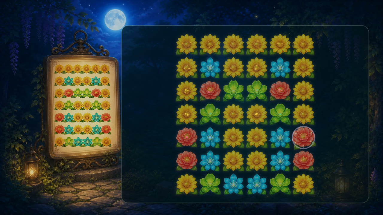 Лунный цветник — screenshot 1