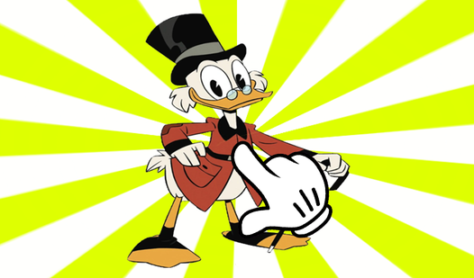 The Scrooge McDuck Clicker