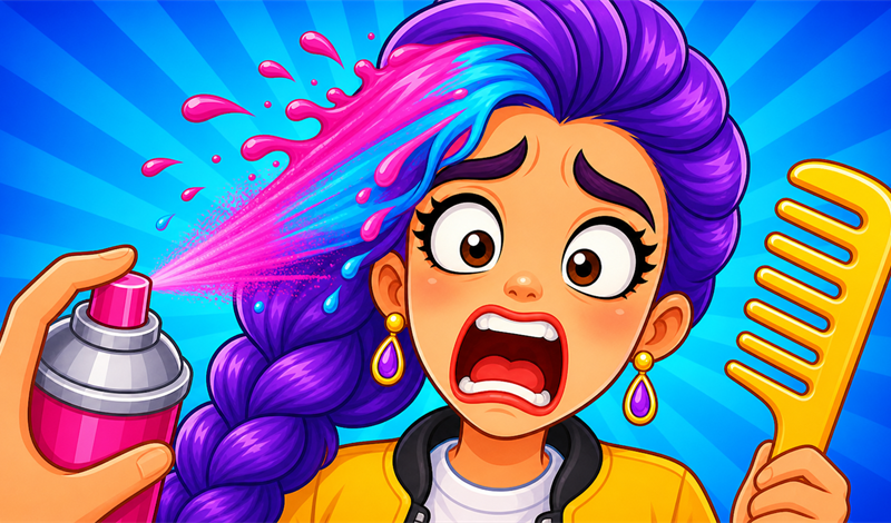 Hair Salon Playtime game cover
