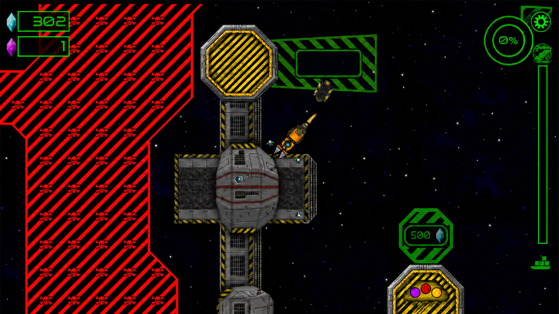 Космический бурильщик 2D — screenshot 6