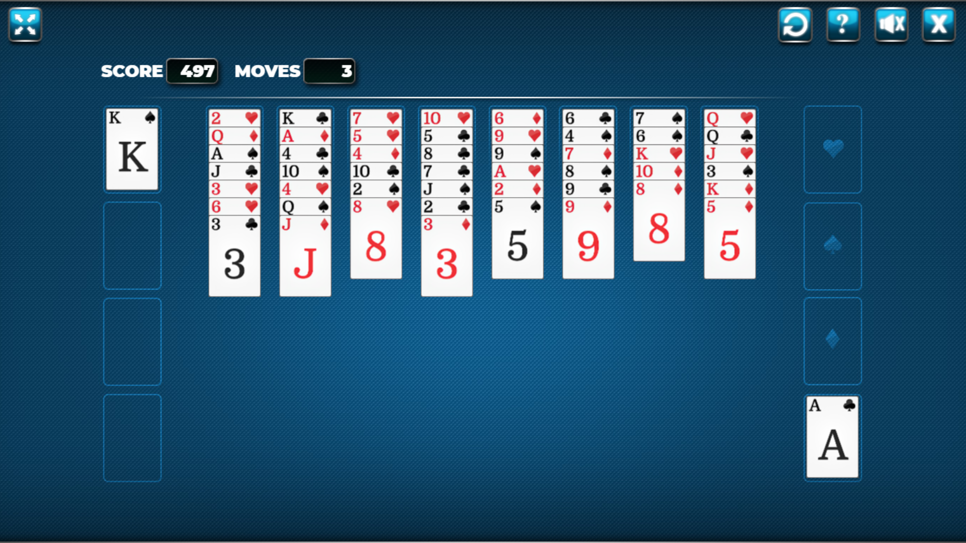 Classic Freecell Solitaire — screenshot 2