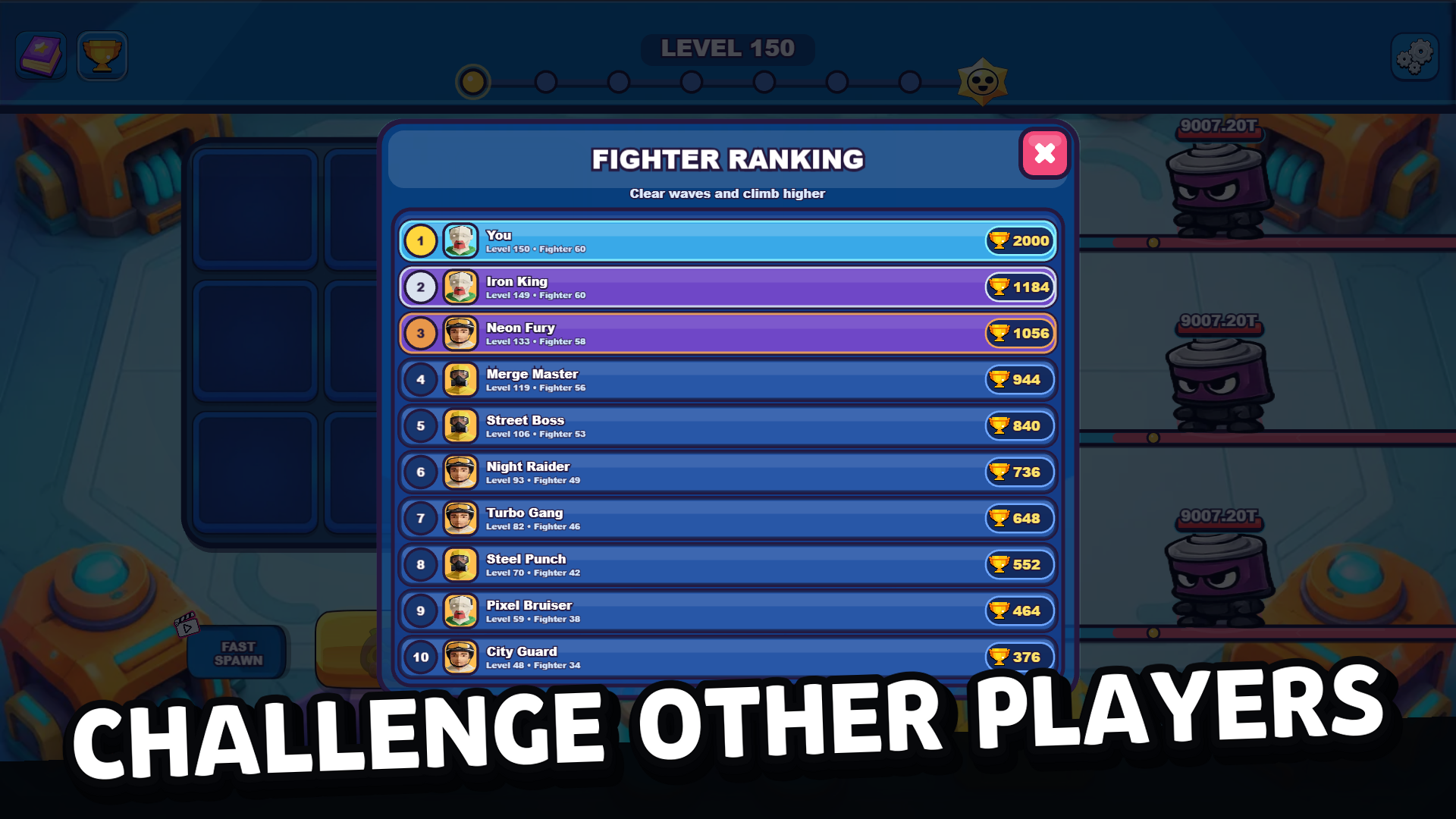 Merge Starr: Battle & Bosses — screenshot 3