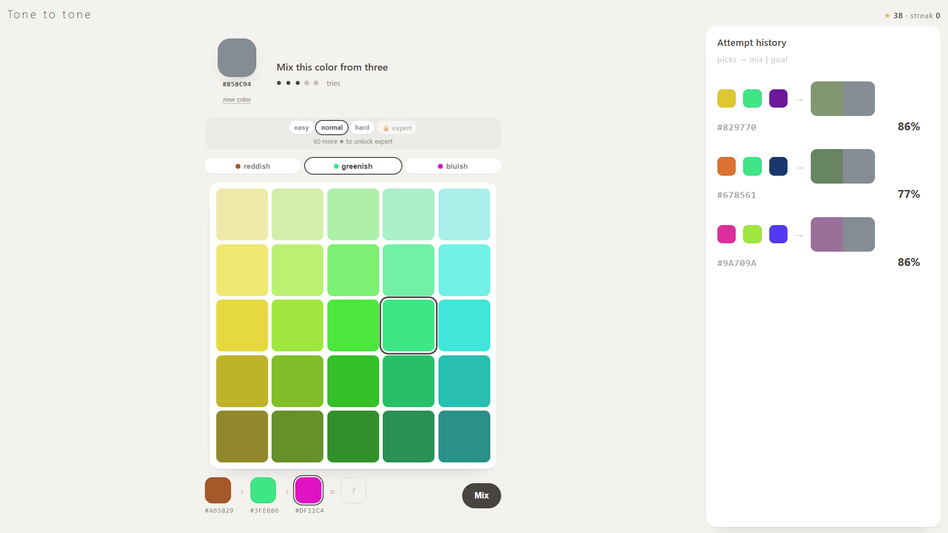 Tone to tone — screenshot 3