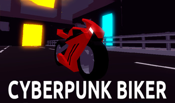 Cyberpunk Biker