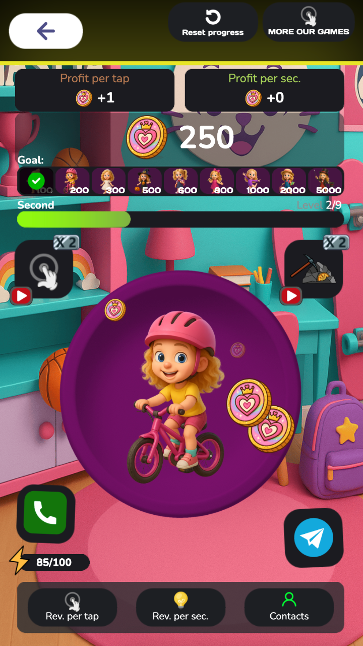 Nastya Calls: Chat-Prank, Like Stream, Video Call screenshot 10
