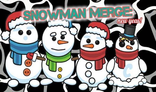 Snowman Merge: New Year!