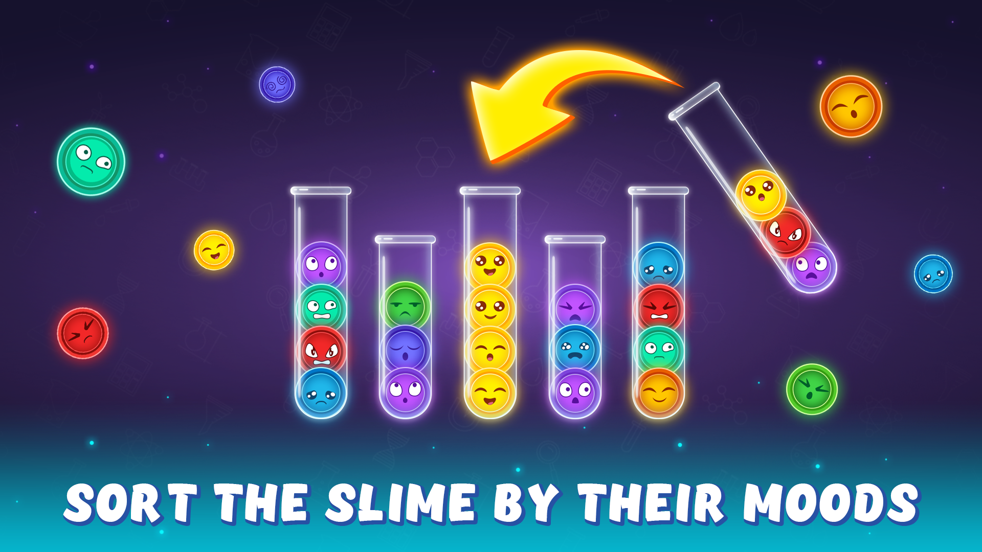 Slime Sorting screenshot