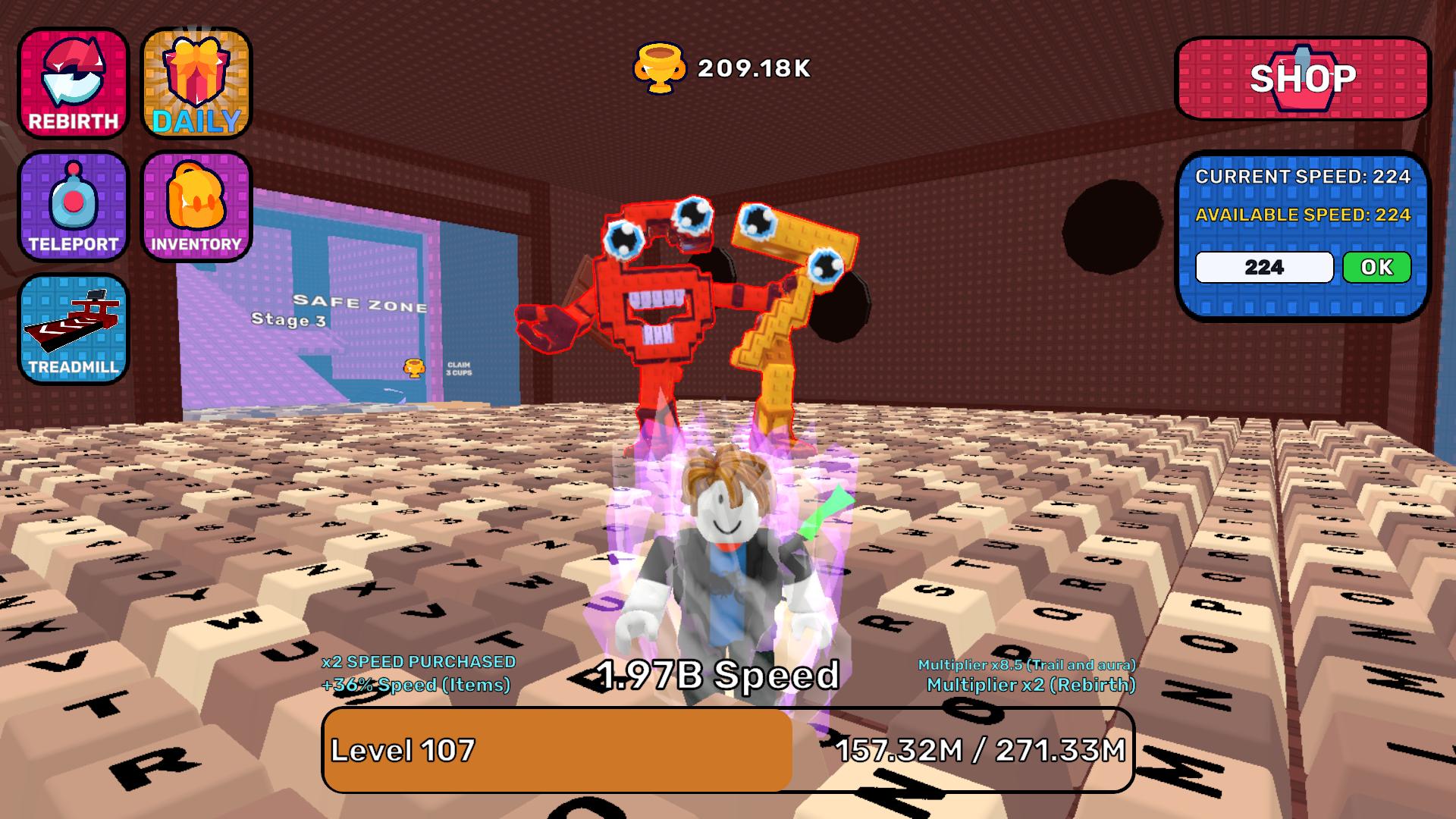+1 Speed Running On Keyboard — screenshot 5