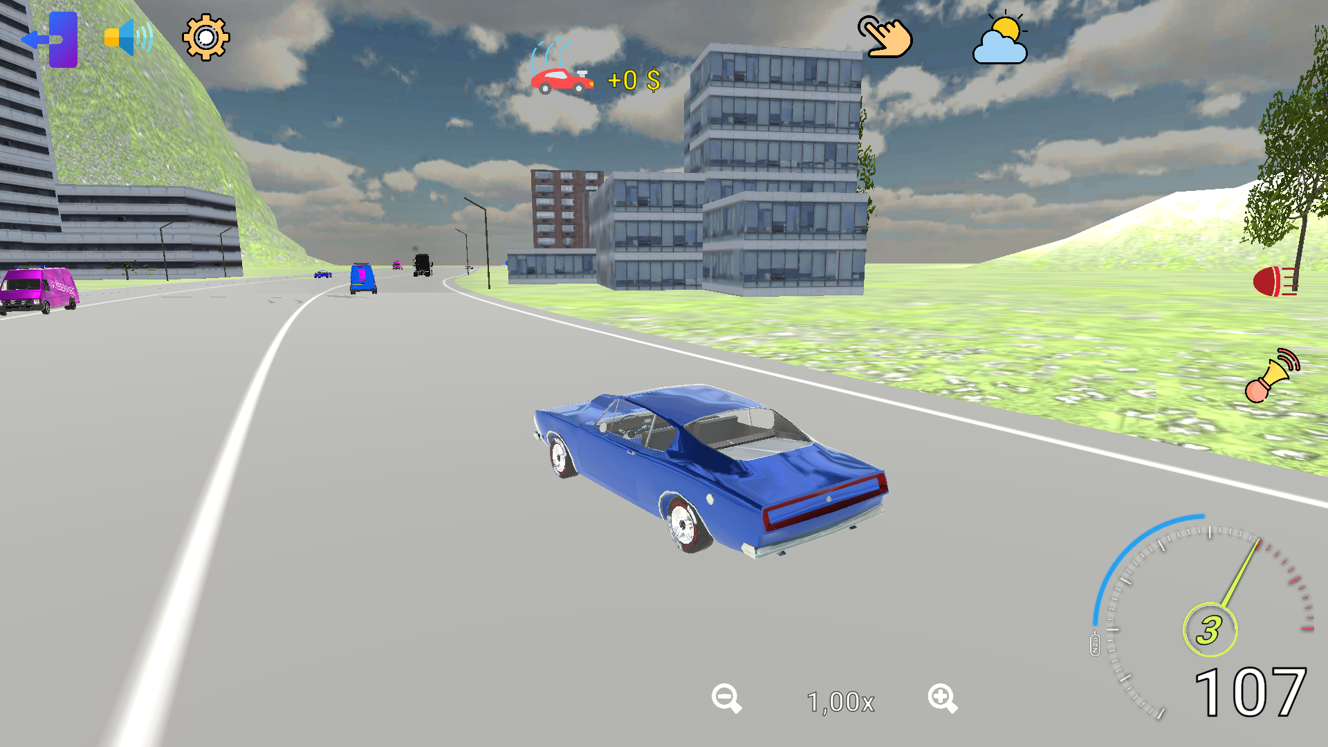 Traffic Weaving: Night Drive 200 km screenshot 15