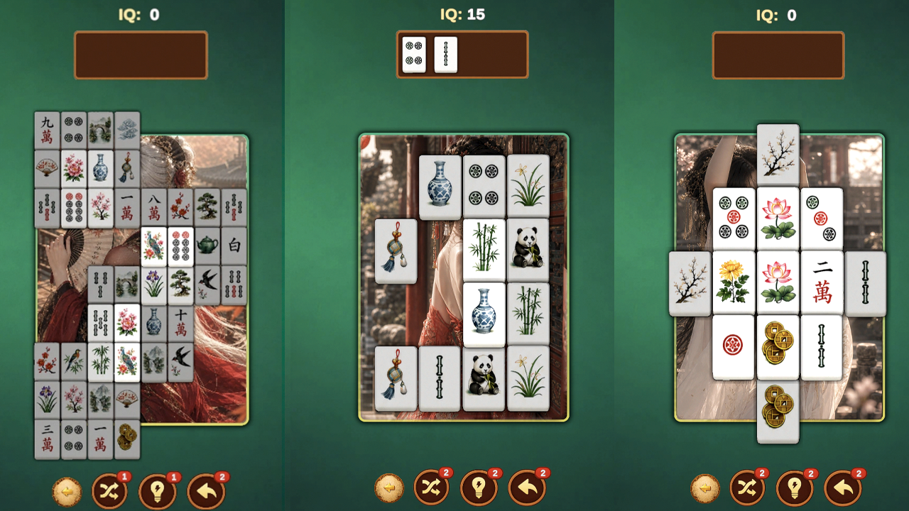 Mahjong with beauties - for adults — screenshot 2