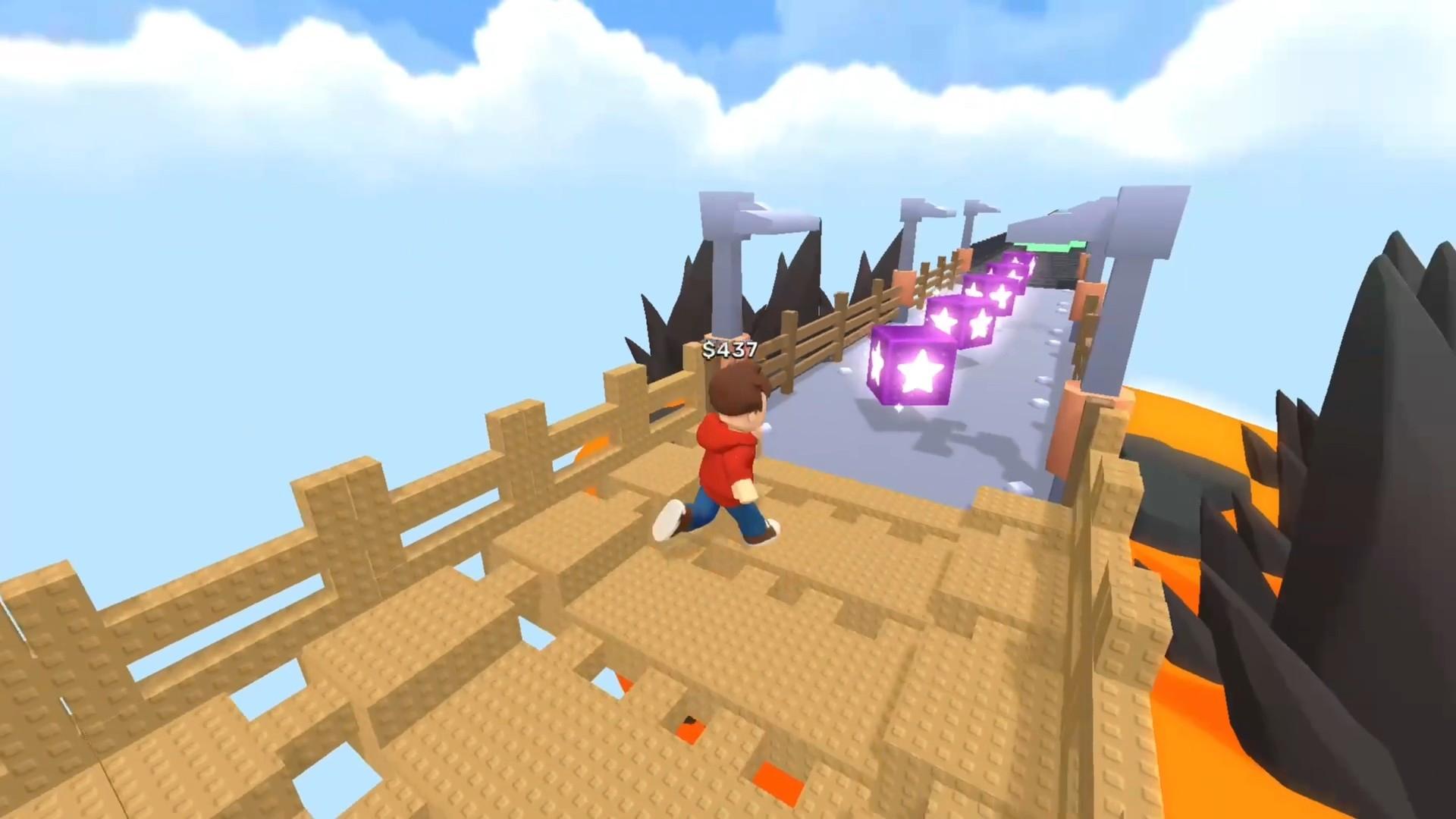 Obby: +1 Bridge Builder screenshot