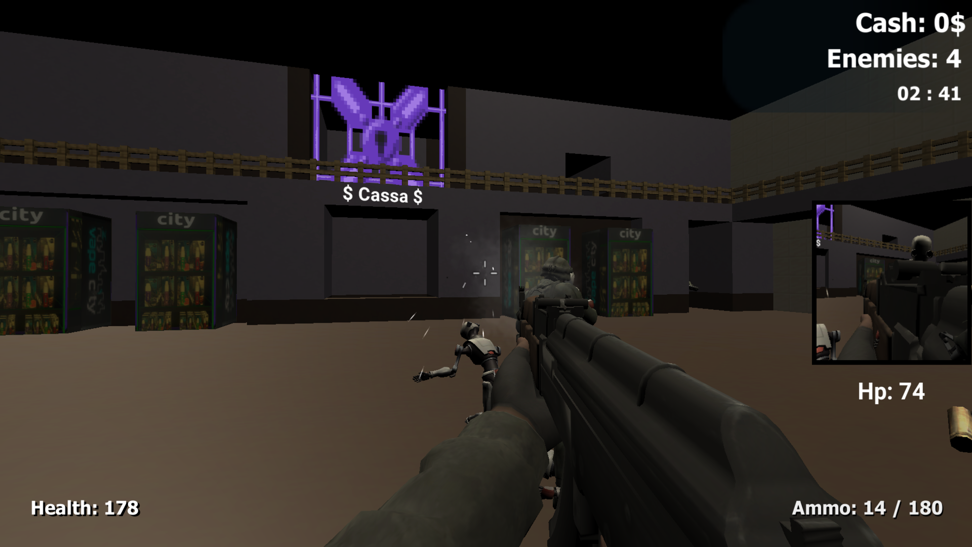 Robbery Vape Shop - For Two Players! screenshot