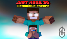 Just Noob 3D: Herobrine Escape