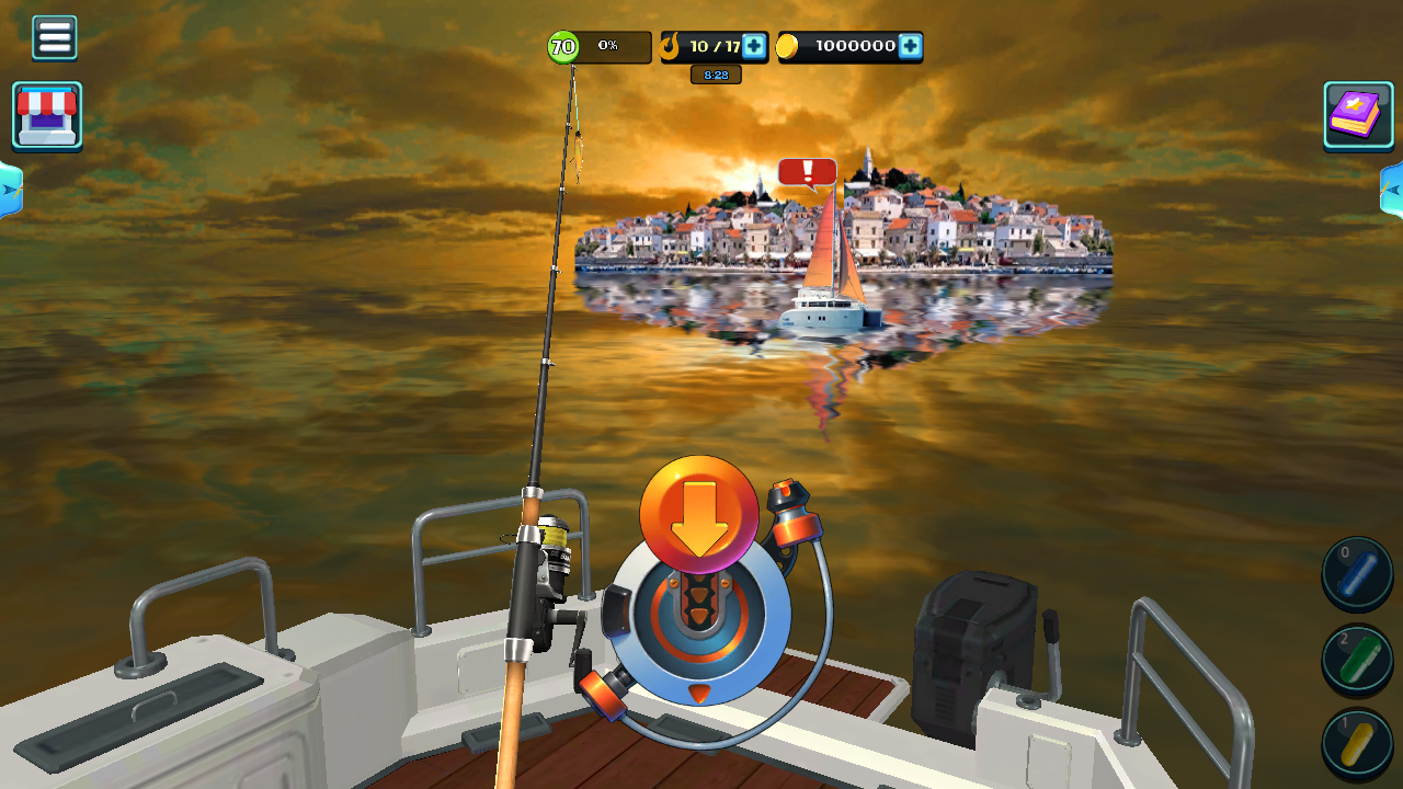 Russian Fishing at Sea screenshot