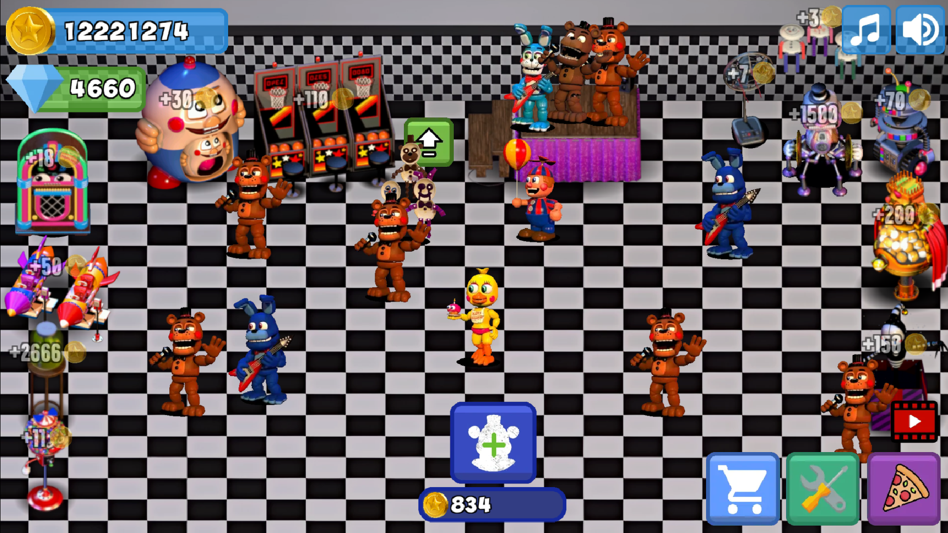 Fnaf Pizzeria: Animatronics Evolution screenshot