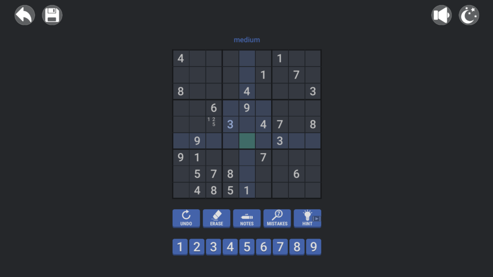 Sudoku Mix screenshot