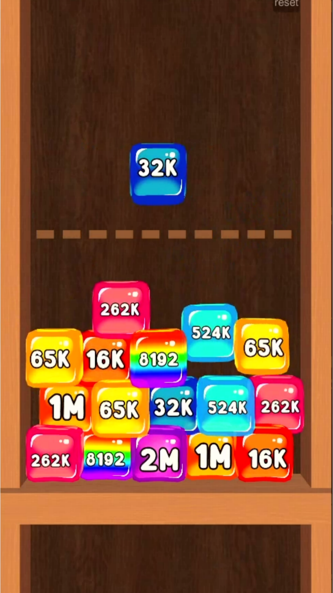Jelly 2048 Cubes screenshot 4