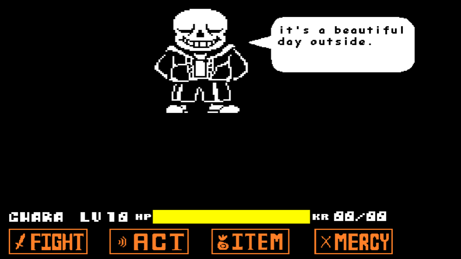 Undertale rejuvenation screenshot 2