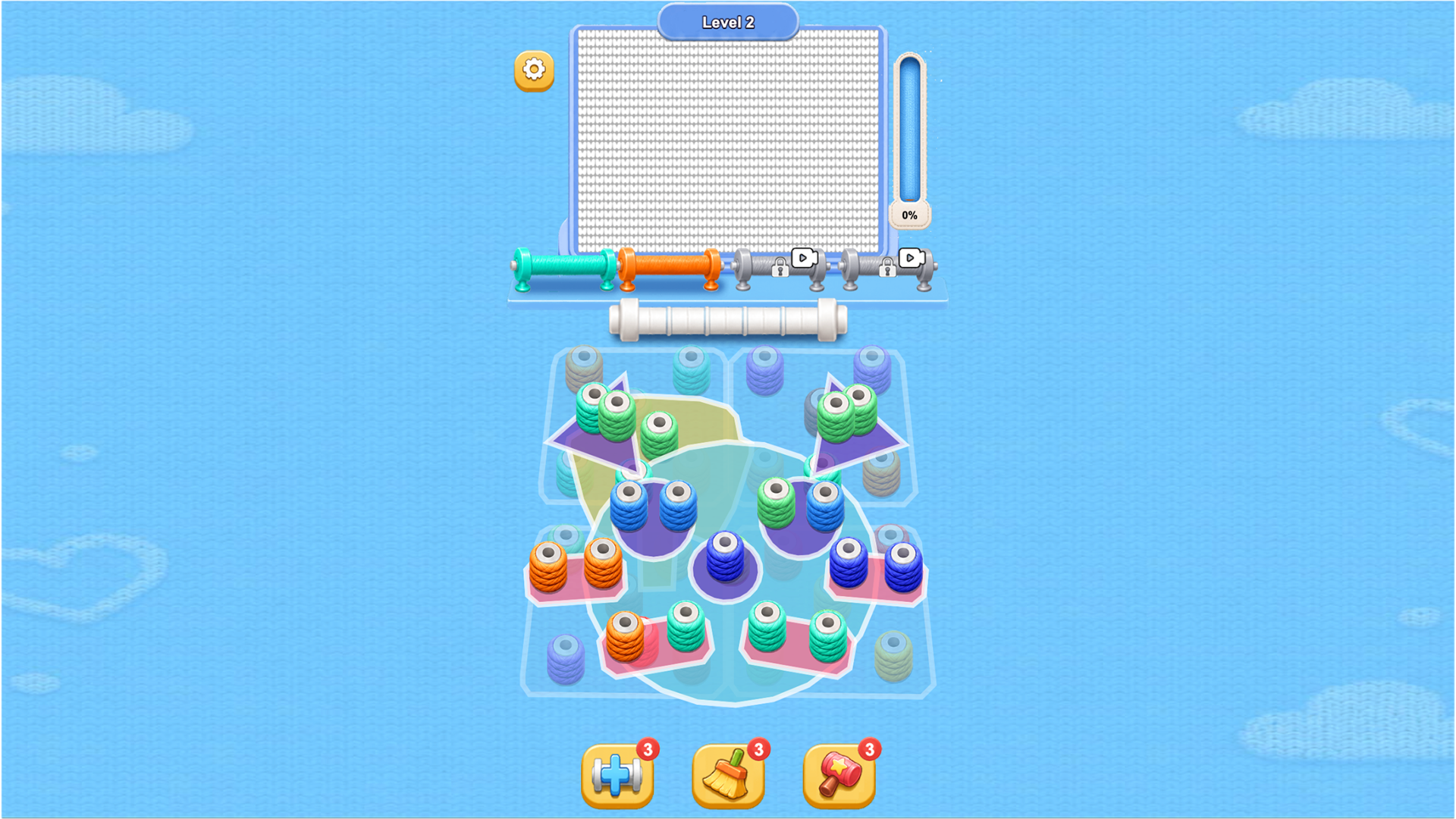 Cozy Loom: Yarn Sort — screenshot 3