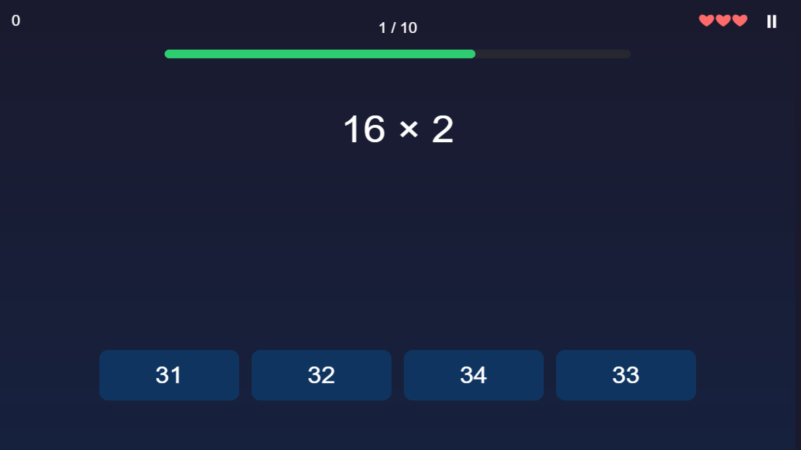 Math Sprint — screenshot 2