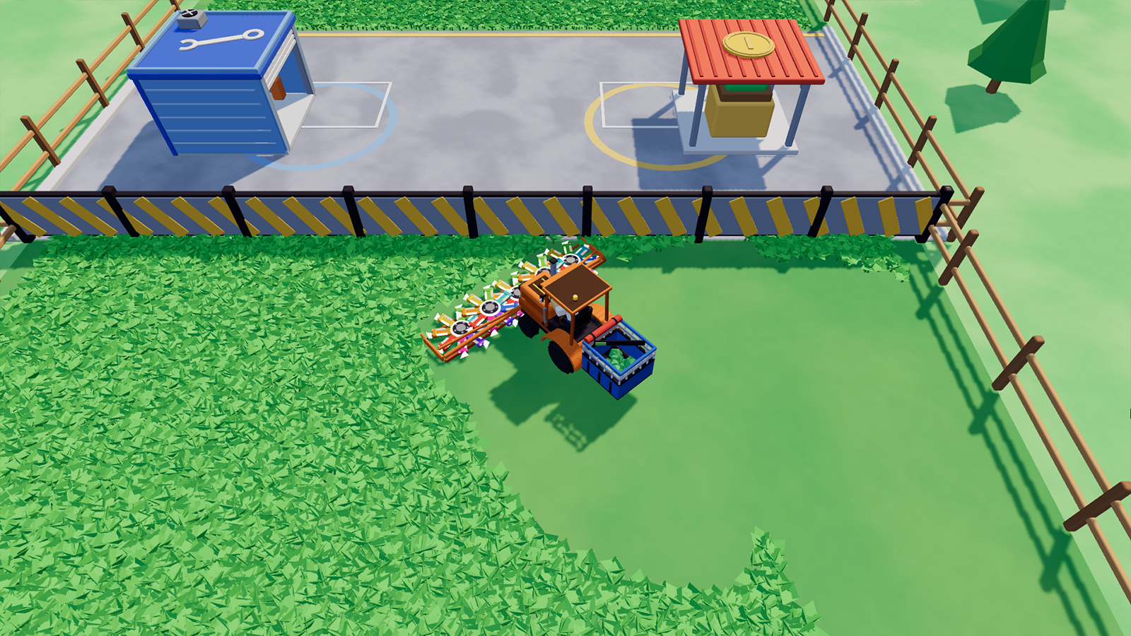 Lawnmower Driving screenshot 1